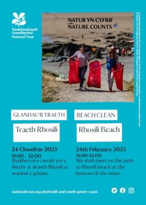 Poster about the beach clean